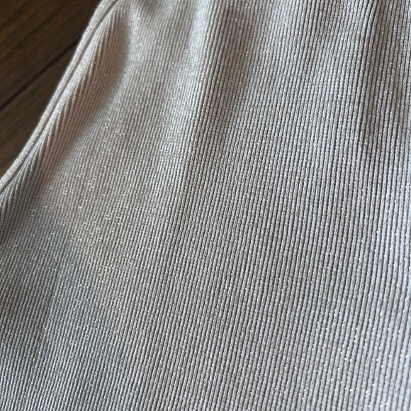 Free People Happiness Runs Lurex Crop Tank- Sz: M/L - Picture 5 of 5